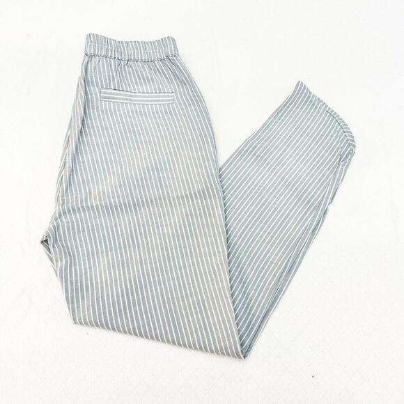 Marine Layer Striped Chambray Casual Slack Pants Size X-Small - Picture 7 of 7